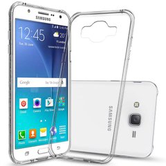 Силиконовый чехол для Samsung Galaxy J7 2015 J700 Remax Proof Прозрачный смотреть фото | belker.com.ua