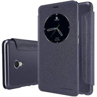Чехол книжка для Meizu MX6 Nillkin Spark Черный смотреть фото | belker.com.ua