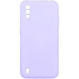 Чехол на Samsung Galaxy A01 (A015) Full soft case Сиреневый смотреть фото | belker.com.ua
