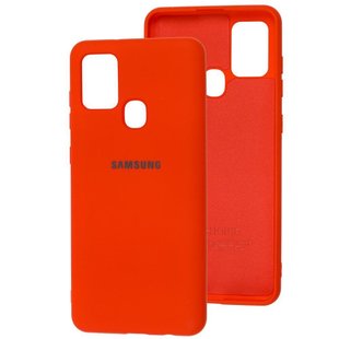 Оригинальный чехол для Samsung Galaxy A21s A217 Soft Case Красный смотреть фото | belker.com.ua