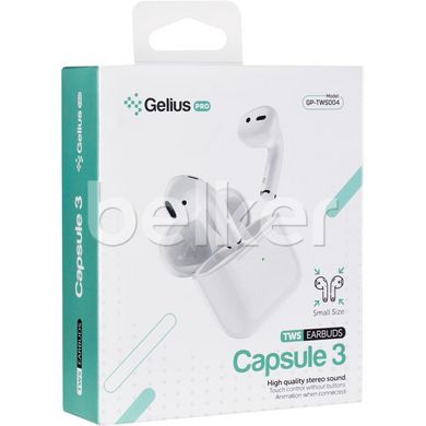 Беспроводные наушники Gelius Pro Capsule 3 GP-TWS-004 Белые