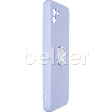 Чехол для Samsung Galaxy A03 (A035) Gelius Ring Holder Case с кольцом Сиреневый смотреть фото | belker.com.ua