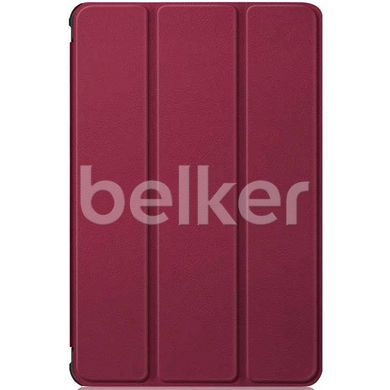 Чехол для Samsung Galaxy Tab S9 11 (SM-X710) Moko кожаный Бордовый