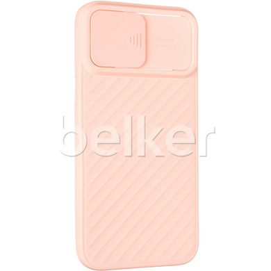 Чехол для iPhone 12 Pro Max Carbon Camera Air Case Розовый смотреть фото | belker.com.ua