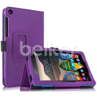 Чехол для Lenovo Tab 3 7.0 710 TTX кожаный Фиолетовый смотреть фото | belker.com.ua