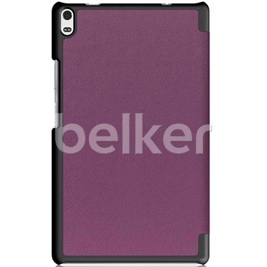 Чехол для Lenovo Tab 4 8 Plus TB-8704 Moko кожаный Фиолетовый смотреть фото | belker.com.ua