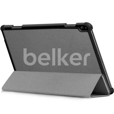 Чехол для Lenovo Tab 5 10.1 P10 x705 Moko кожаный Серый смотреть фото | belker.com.ua