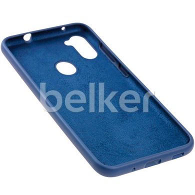 Чехол для Samsung Galaxy M11 (M115) Silicone Case Синий смотреть фото | belker.com.ua