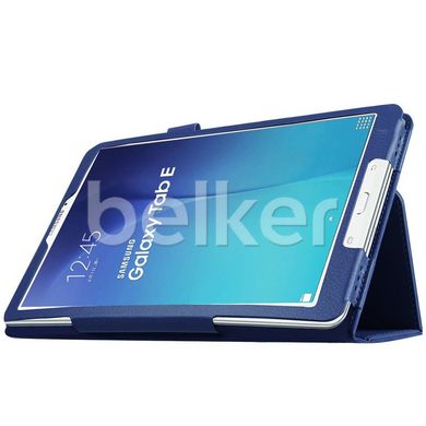 Чехол для Samsung Galaxy Tab E 9.6 T560, T561 TTX Кожаный Темно-синий смотреть фото | belker.com.ua