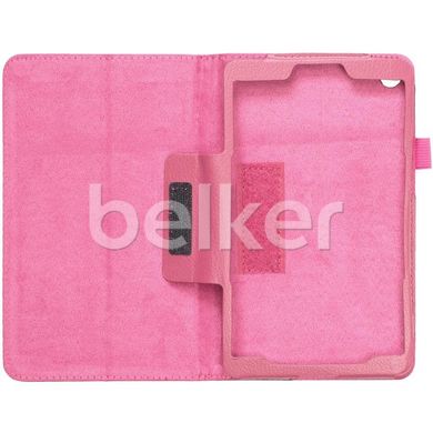 Чехол для Xiaomi MiPad 4 8.0 TTX кожаный Розовый смотреть фото | belker.com.ua