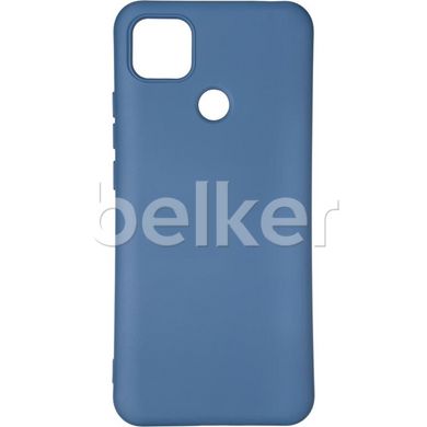 Чехол для Xiaomi Redmi 9C Silicone case Синий смотреть фото | belker.com.ua