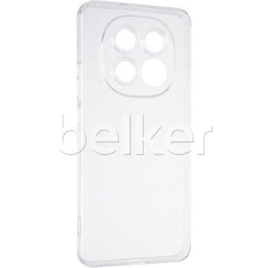 Чехол Poco M8 Silicone Clear Shine Прозрачный