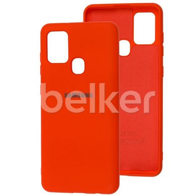 Оригинальный чехол для Samsung Galaxy A21s A217 Soft Case Красный смотреть фото | belker.com.ua