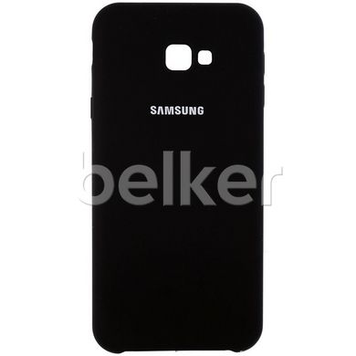Оригинальный чехол для Samsung Galaxy J4 Plus (J415) Silicone Case Черный смотреть фото | belker.com.ua