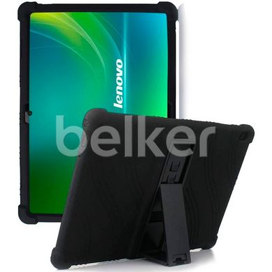 Силиконовый чехол для Lenovo Tab M10 10.1 TB-X605L/X505 Silicone armor Черный смотреть фото | belker.com.ua