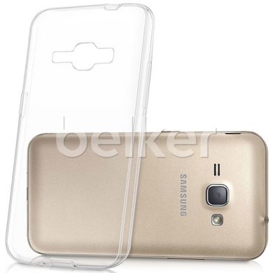 Силиконовый чехол для Samsung Galaxy J1 2016 J120 Remax незаметный Прозрачный смотреть фото | belker.com.ua