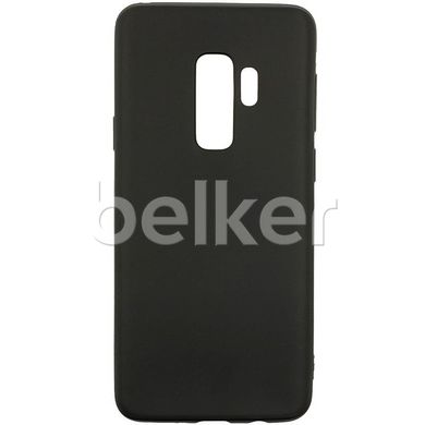 Силиконовый чехол для Samsung Galaxy S9 Plus G965 Belker Черный смотреть фото | belker.com.ua