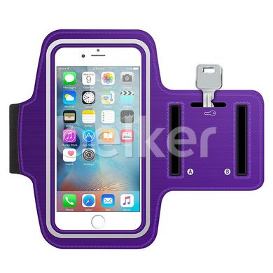 Спортивный чехол на руку для смартфонов 5 дюймов Belkin ArmBand Фиолетовый