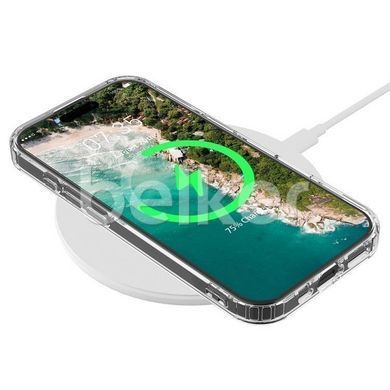 Силиконовый чехол на iPhone 16 Pro Max Clear MagSafe Прозрачный