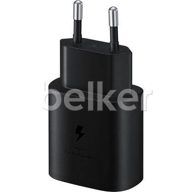Зарядное устройство Samsung Fast Charge 15W (EP-T1510) с кабелем Type-C Черный