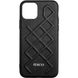 Чехол для iPhone 11 Pro Jesco Leather case Черный смотреть фото | belker.com.ua