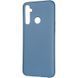 Чехол на Realme 5 Full soft case Синий в магазине belker.com.ua