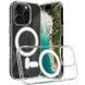 Силиконовый чехол на iPhone 16 Pro Max Clear MagSafe Прозрачный Прозрачный в магазине belker.com.ua