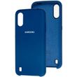 Оригинальный чехол для Samsung Galaxy A01 (A015) Soft Case Синий смотреть фото | belker.com.ua
