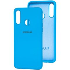 Оригинальный чехол для Samsung Galaxy A20s (A207) Soft Case Голубой смотреть фото | belker.com.ua