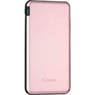 Внешний аккумулятор Gelius Pro UltraThinSteel GP-PB10-210 10000mAh Розовое золото