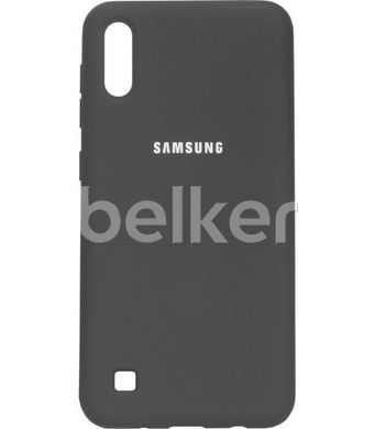 Защитный чехол для Samsung Galaxy A10 2019 (A105) Original Soft Case Серый смотреть фото | belker.com.ua
