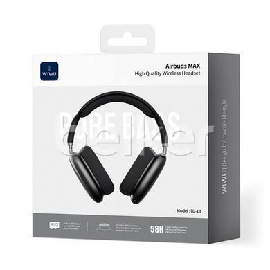 Беспроводные наушники Wiwu Airbuds Max Headset TD-13 Черные