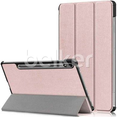 Чехол для Samsung Galaxy Tab S9 11 (SM-X710) Moko кожаный Золотой