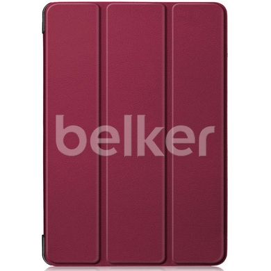 Чехол для Huawei Matepad T10s 10.1 Moko кожаный Бордовый смотреть фото | belker.com.ua