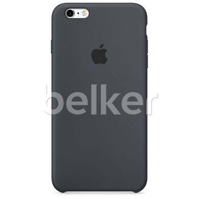 Чехол для iPhone 6/6s Apple Silicone Case Черный смотреть фото | belker.com.ua