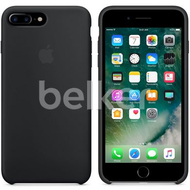 Чехол для iPhone 7 Plus Apple Silicone Case Черный смотреть фото | belker.com.ua