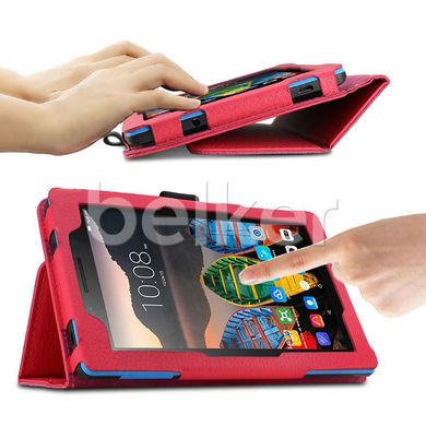 Чехол для Lenovo Tab 3 7.0 710 TTX кожаный Красный смотреть фото | belker.com.ua