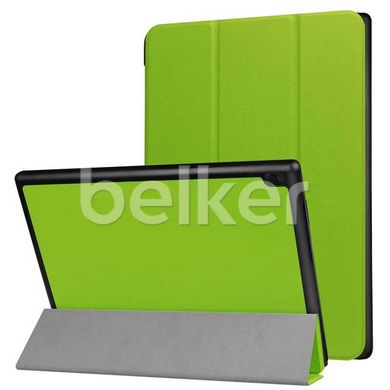 Чехол для Lenovo Tab 4 10 x304 Moko кожаный Зелёный смотреть фото | belker.com.ua
