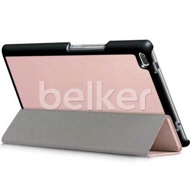 Чехол для Lenovo Tab 4 8.0 TB-8504 Moko кожаный Розовое золото смотреть фото | belker.com.ua