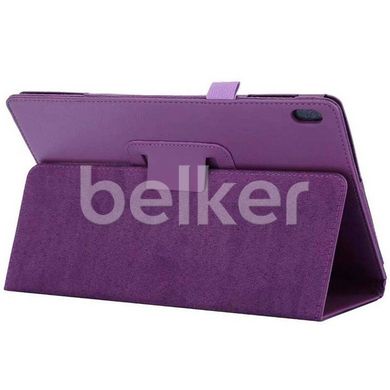 Чехол для Lenovo Tab P10 X705 TTX Case Кожаный Фиолетовый смотреть фото | belker.com.ua