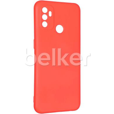 Чехол для Oppo A53 Full soft case Красный