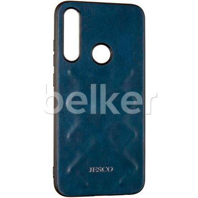 Чехол для Samsung Galaxy A10s 2019 (A107) Jesco Leather case Синий смотреть фото | belker.com.ua