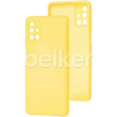 Чехол для Samsung Galaxy M31s (M317) Wave Full Soft Case Желтый