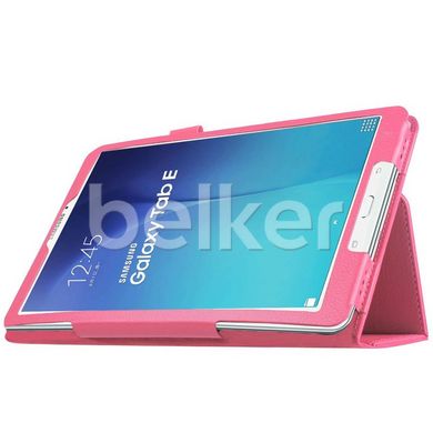 Чехол для Samsung Galaxy Tab E 9.6 T560, T561 TTX Кожаный Розовый смотреть фото | belker.com.ua
