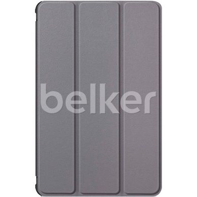 Чехол для Samsung Galaxy Tab S6 Lite 10.4 P610 Moko кожаный Серый смотреть фото | belker.com.ua