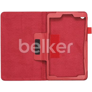 Чехол для Xiaomi MiPad 4 8.0 TTX кожаный Красный смотреть фото | belker.com.ua