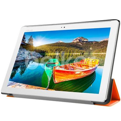 Чехол для ZenPad 10 Z301 Moko кожаный Оранжевый смотреть фото | belker.com.ua