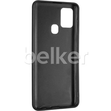 Чехол книжка для Samsung Galaxy A21s (A217) Jesco Leather Case кожаный Черный смотреть фото | belker.com.ua