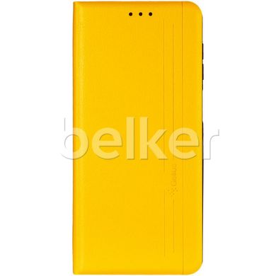 Чехол книжка для Samsung Galaxy M51 M515 Book Cover Leather Gelius New Жёлтый смотреть фото | belker.com.ua