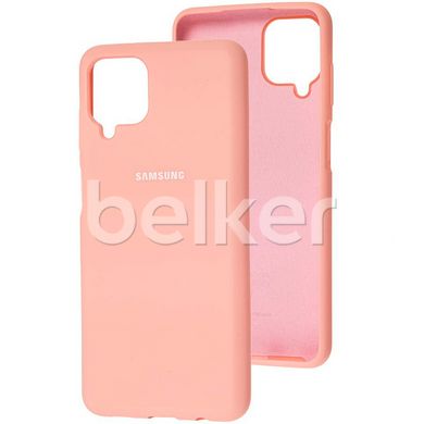 Оригинальный чехол для Samsung Galaxy A12 (SM-A125) Soft case Пудра смотреть фото | belker.com.ua